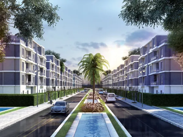 باكتوبر إحجز شقتك بكمبوند بيراميدز ويلز بمساحة 127 متر