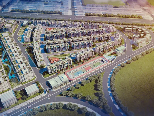 بنتهاوس للبيع 195 متر في كمبوند روك ايدن اكتوبر