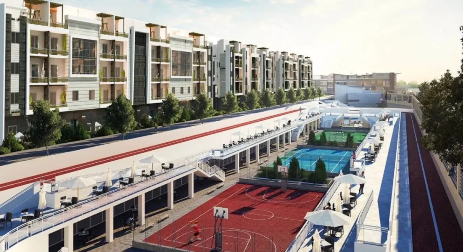 Your dream penthouse in October, Rock Eden Compound with 200 meters