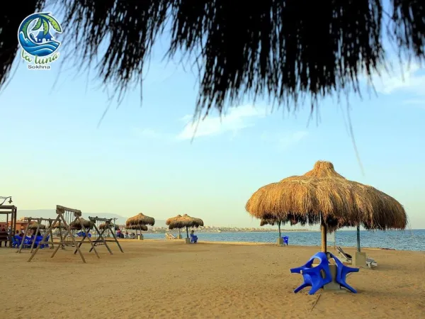 For sale in installments, a 163m chalet in La Luna Beach Ain Sokhna project