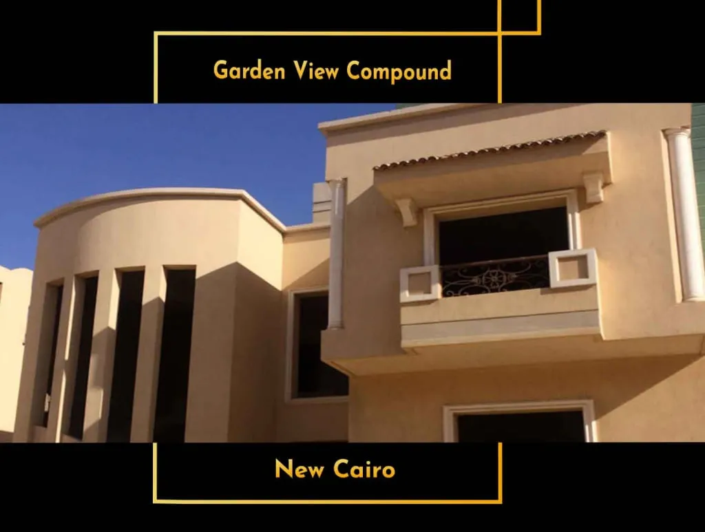 Your unit is 720 meters in Garden View New Cairo Compound