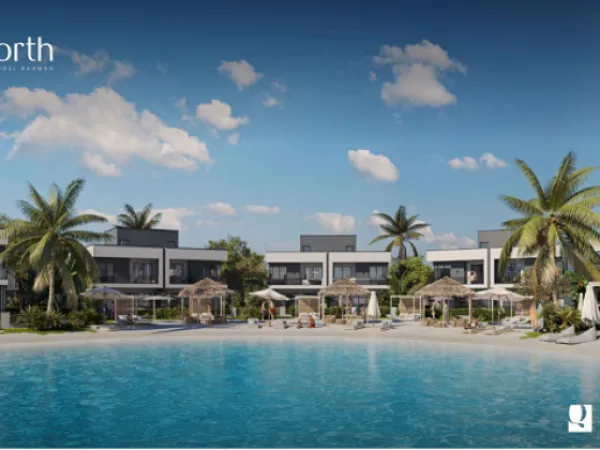 For sale in installments, a 133 meter chalet in Q North Coast Village