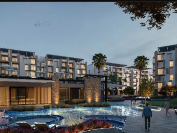 Your unit is 150 meters in The Icon Gardens New Cairo Compound