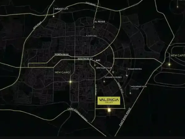 Hurry to buy an apartment in Valencia Valley New Cairo Compound with 122 meters