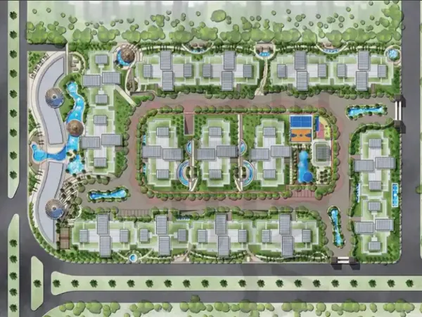 Book a unit with 198 meters in Valencia Valley New Cairo Compound