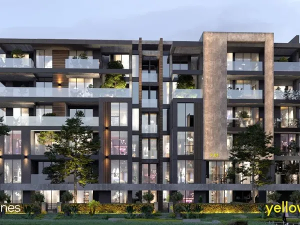Your apartment in Yellow New Cairo project with facilities up to 7 years