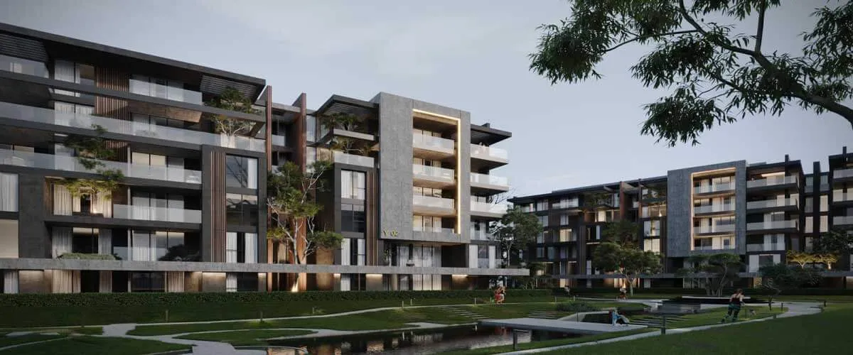 Penthouse in New Cairo in Yellow Compound with installments over 7 years