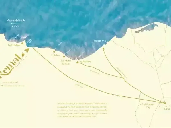 Your 100m chalet in Remal North coast