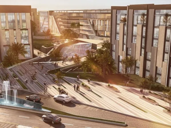 مكتب بمساحة 173 متر في هايد بارك بيزنس ديستريكت التجمع الخامس