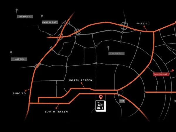 For lovers of sophistication Apartment for sale in The Lark Residence New Cairo Compound with area of 95m