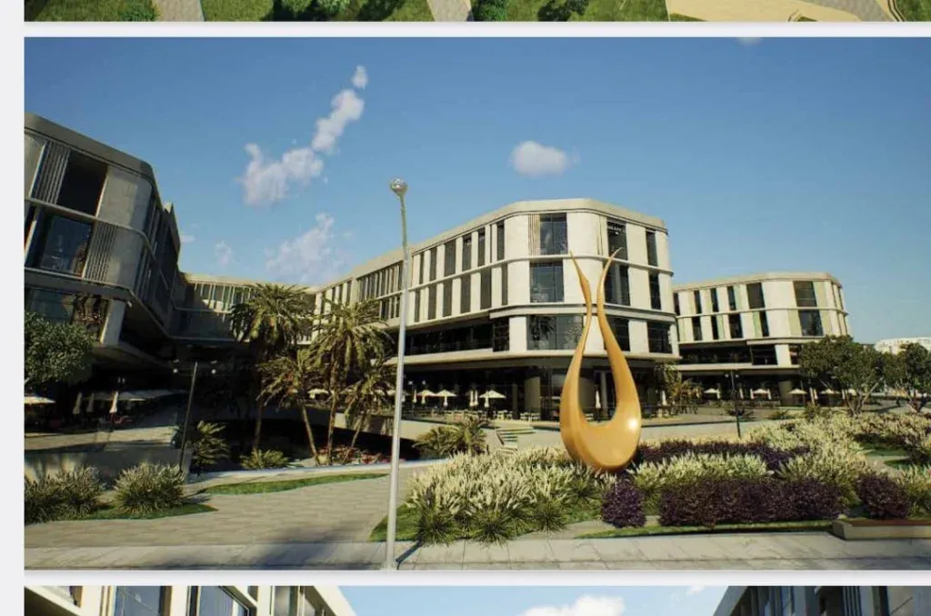Buy your shop with an area of ​​90 meters in Quest City Obour