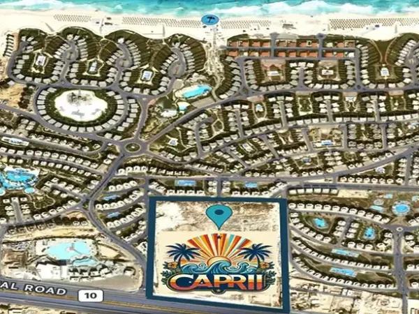 Your chalet 109m in North Coast, Capri village Sidi Abdel Rahman