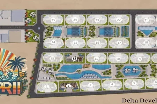 Your chalet 109m in North Coast, Capri village Sidi Abdel Rahman