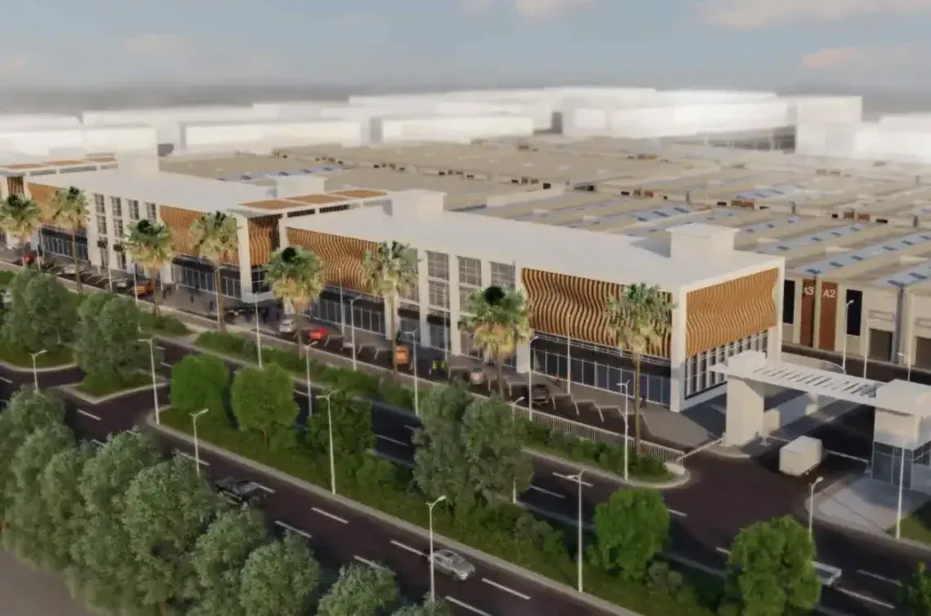 Your 80m shop in Nexus Industrial Parks by AMD Development