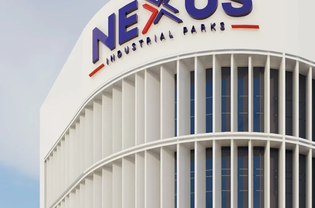 For sale in installments, a 100 meter shop in Nexus Industrial Parks New Cairo