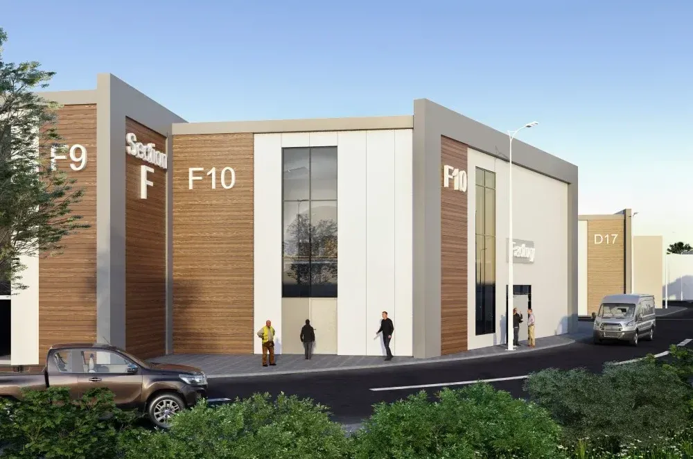 For sale in installments, a 100 meter shop in Nexus Industrial Parks New Cairo