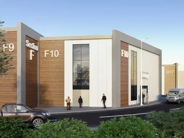 For sale in installments, a 100 meter shop in Nexus Industrial Parks New Cairo