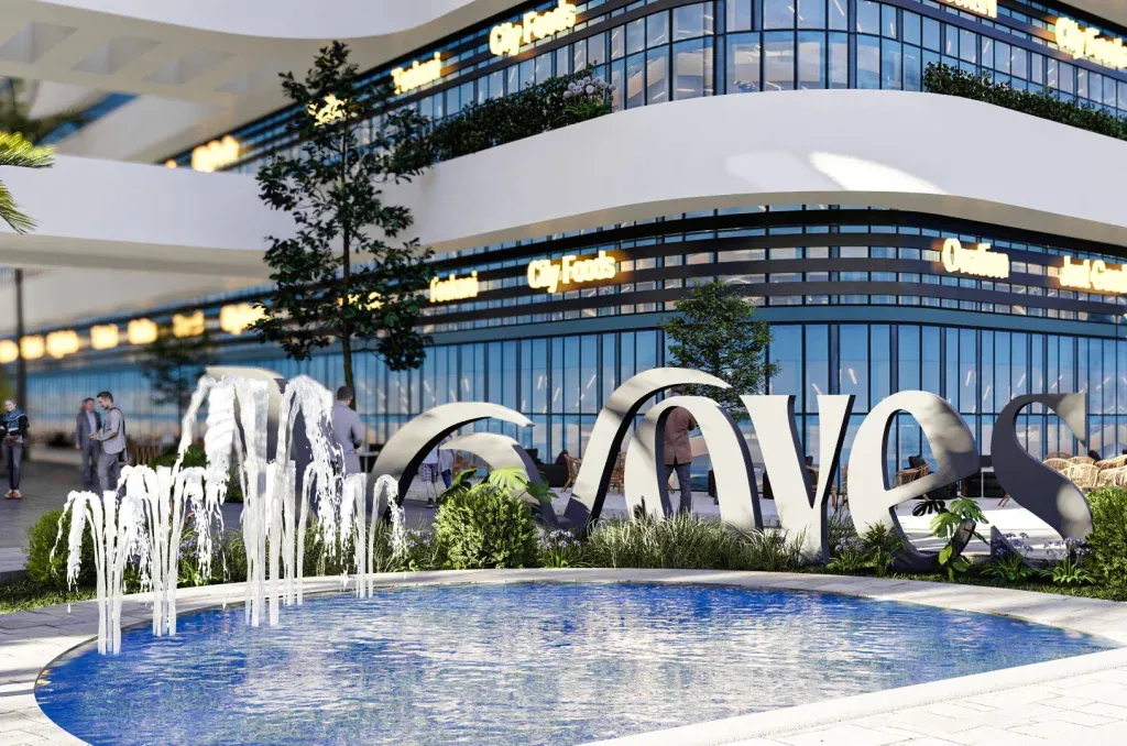 Dream shop in Nozha at Waves Mall with installments over 6 years with 60 meters