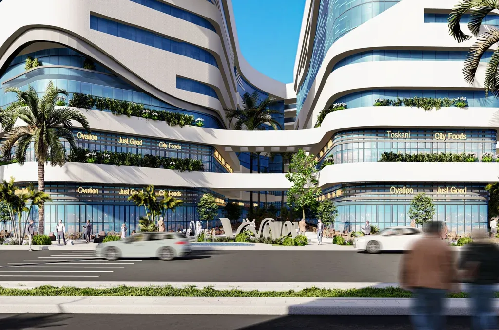 Dream shop in Nozha at Waves Mall with installments over 6 years with 60 meters