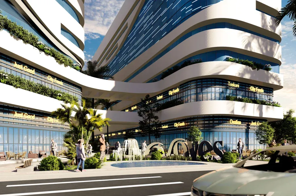Dream shop in Nozha at Waves Mall with installments over 6 years with 60 meters