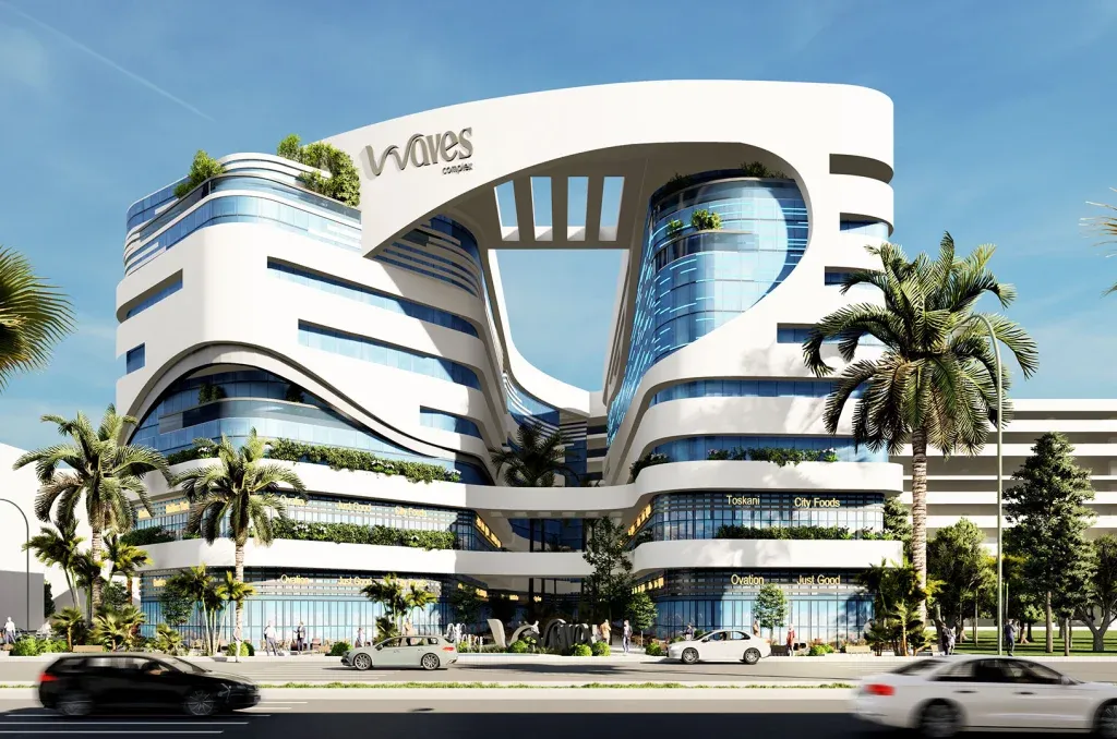 Hurry up to book in Waves Complex Mall Nozha, units starting from 110 meters