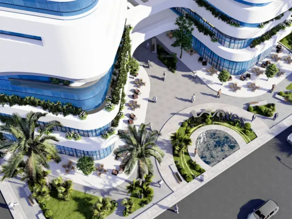 Hurry up to book in Waves Complex Mall Nozha, units starting from 110 meters