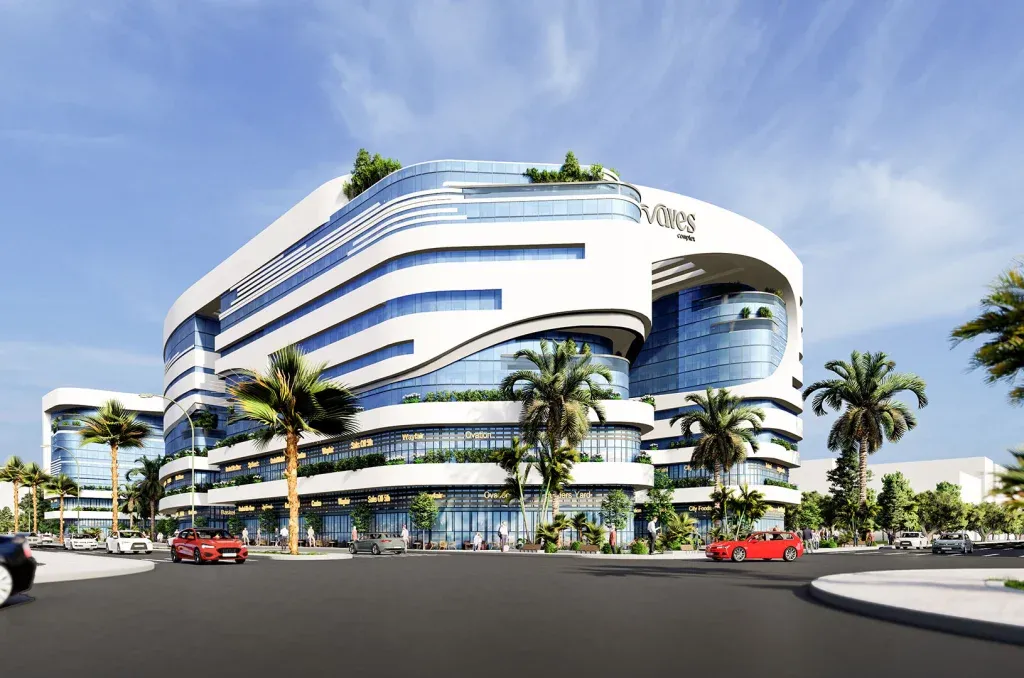Hurry up and buy your office in New Nozha with ​​120 meters in Waves Mall