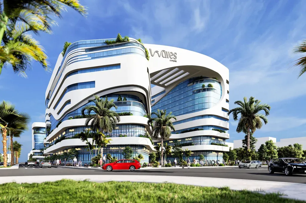 Hurry up and buy your office in New Nozha with ​​120 meters in Waves Mall