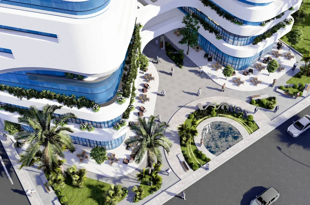 Hurry up and buy your office in New Nozha with ​​120 meters in Waves Mall