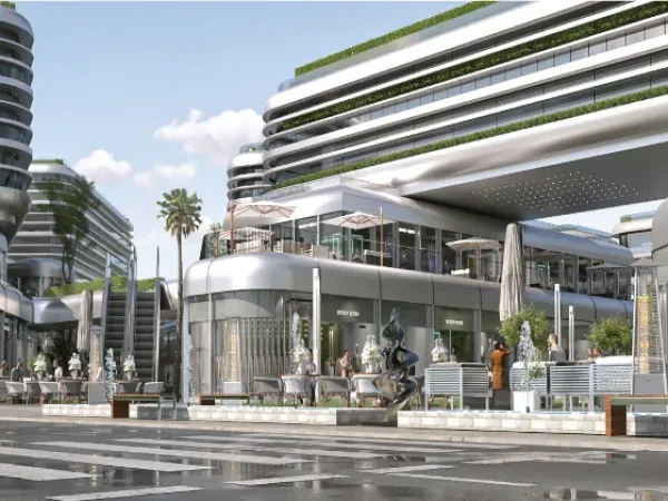 For sale in installments, a 95 meter shop in The Cord Business Complex October