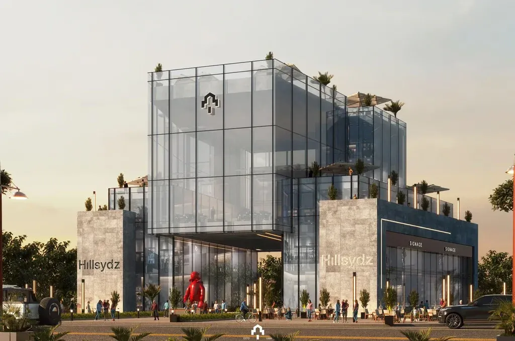 Get your unit now in the most beautiful malls in New Capital, HillSydz Mall, 107 meters