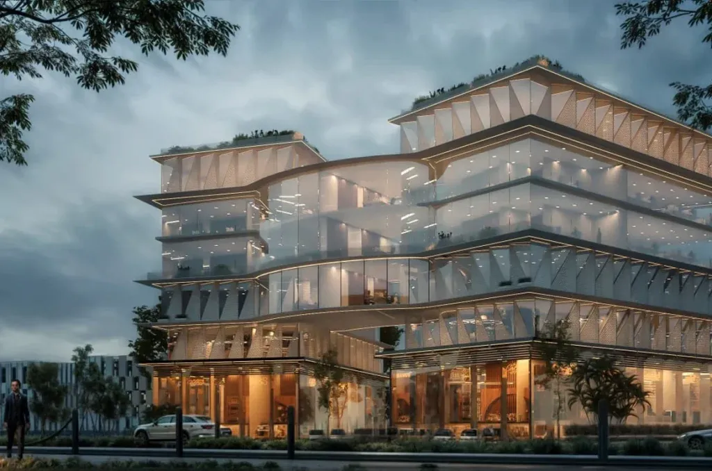 Get your unit now in the most beautiful malls in New Capital, HillSydz Mall, 107 meters