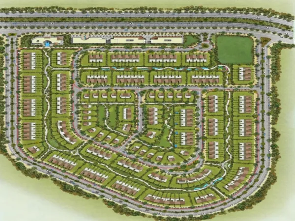 Villa with 249 meters, live in The Marq Gardens New Cairo