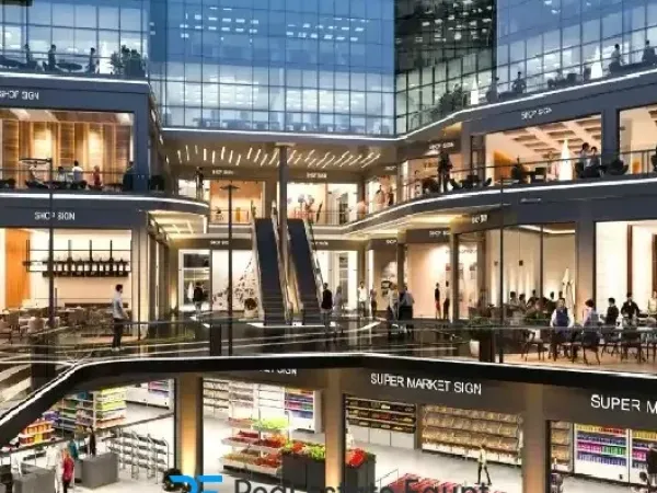 In New Cairo, book your shop in Pixel Business Center Mall with 95 meters