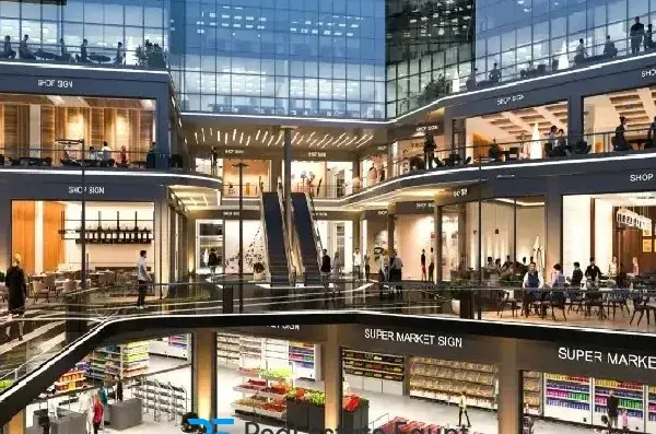 For sale in installments, a 100 meter shop in Pixel Business Center New Cairo Mall
