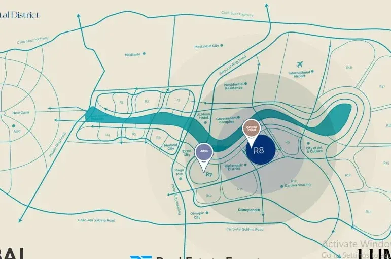 172m units for reservation in Lumia Lagoons New Capital