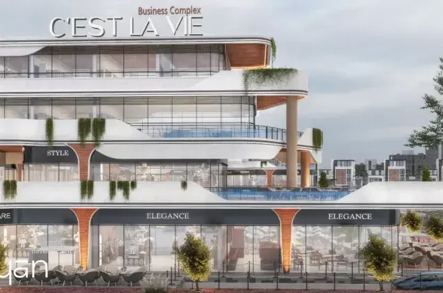 Buy your laboratory now in the most beautiful malls in Sheikh Zayed Mall C’est La Vie 75 meters away