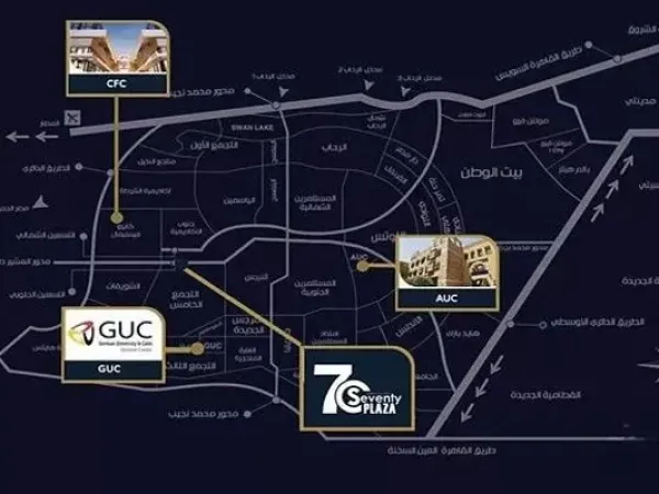 Hurry to buy your office in the Fifth Settlement with an area of ​​25 meters in the Seventy Plaza Mall