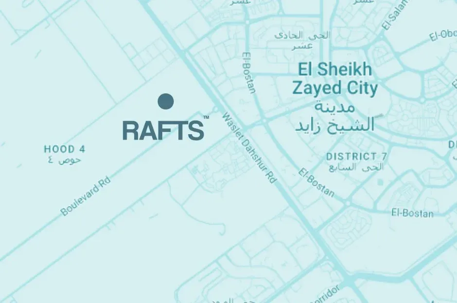 A villa with a wonderful view and an area starting from 220 square meters in the new Rafts Zayed Compound