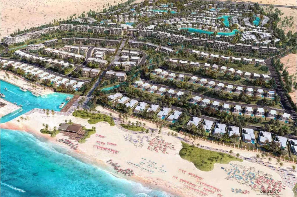 انتهز فرصة السكن الراقي واحجز تاون هاوس في قرية المراسم راس الحكمة