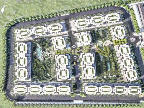 With a 5% down payment get an apartment of 110 meters in Beta Residence Compound