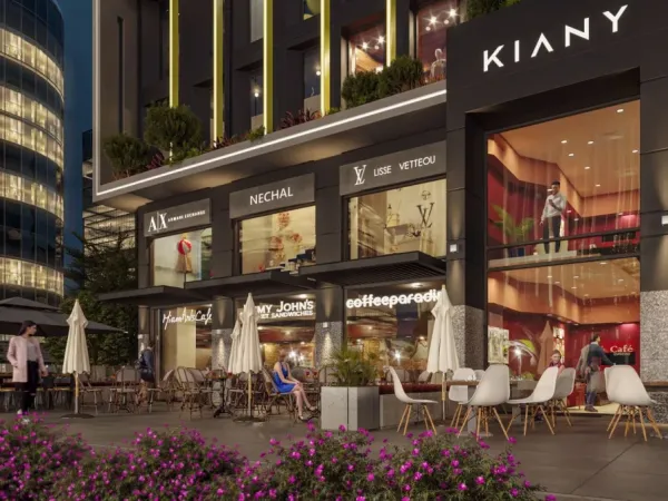 At special prices a clinic in Eins Park Mall for sale fully finished