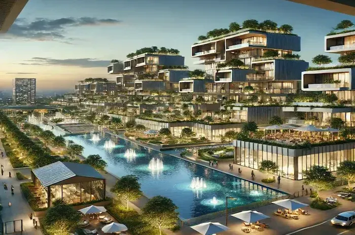 Seize the opportunity and get a townhouse with an area of ​​200 meters in the Scenes Compound