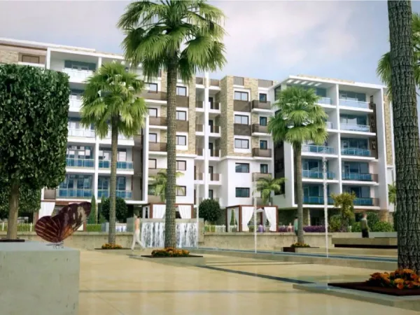 In installments over 5 years I own a penthouse in Beta Greens Compound by Beta Egypt with an area of ​​150 meters