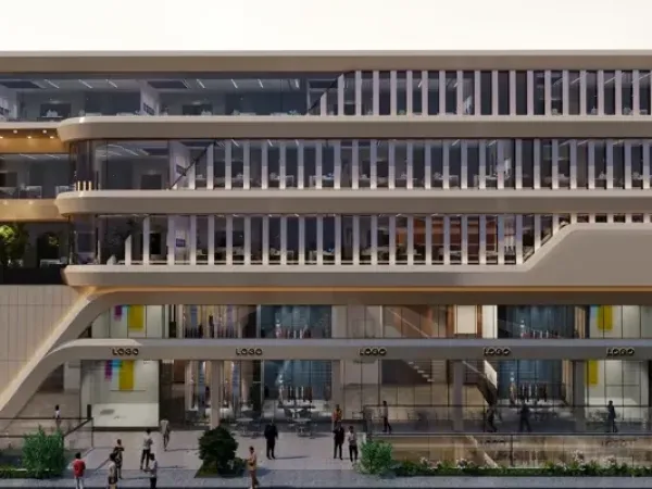 For sale in installments a 90 meter clinic in Euphoria Icon Mall