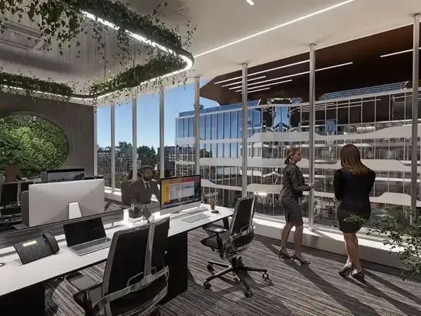 Buy an office with an area of ​​39 square meters in 7T Mall Fifth Settlement