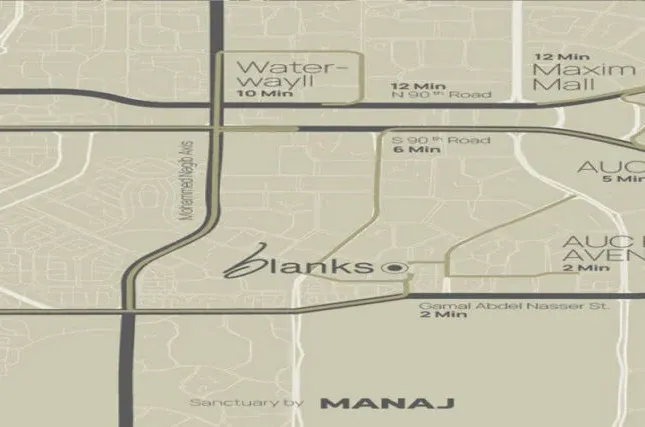 Hurry up to book apartments starting from 120 square meters in Blanks Compound