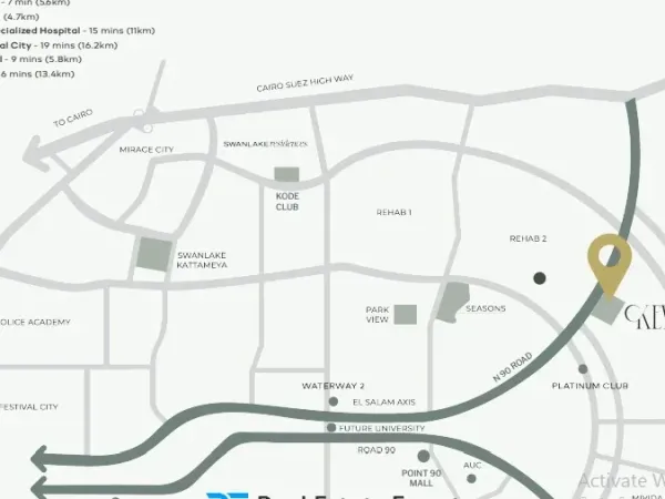 بمُقدم 10% أحصل على بنتهاوس بمساحة 265 متر مربع في كمبوند كيز 52