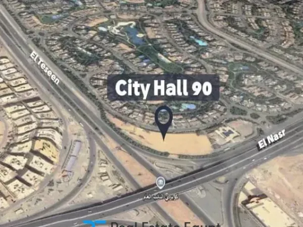 محل 87 متر مربع في التجمع الخامس في مول سيتي هول 90