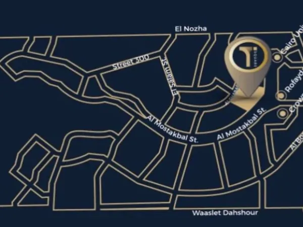 For lovers of sophistication a shop for sale in T Square Mall with an area of ​​50 square meters in Sheikh Zayed